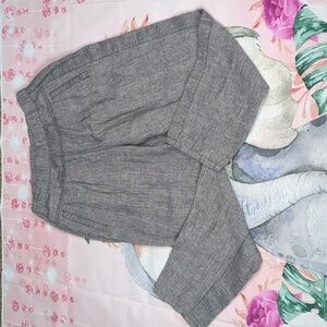 HEI hei x Anthropologie gray linen pants size XS
